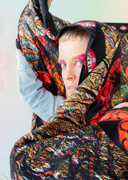 SILK SCARF "NEW YORK”